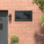 Παράθυρο Κάτω Στρώματος RISOR Ανθρακί 100 x 60 cm PVC και Γυαλί |42047292