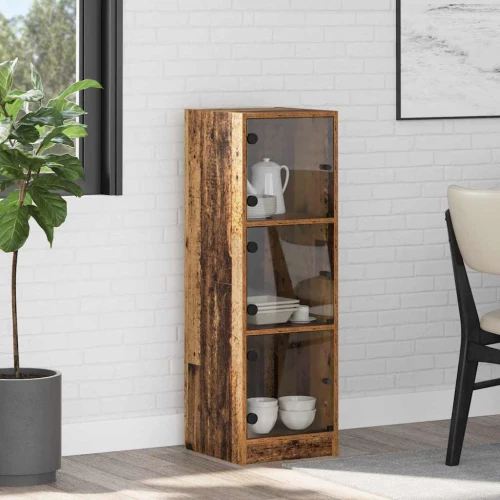 Highboard Παλιό Ξύλο 35 x 37 x 109 εκ Επεξεργασμένο ξύλο |882892