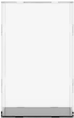 vidaXL Κουτί Βιτρίνας Διαφανές Ακρυλικό 22x18x35 εκ.