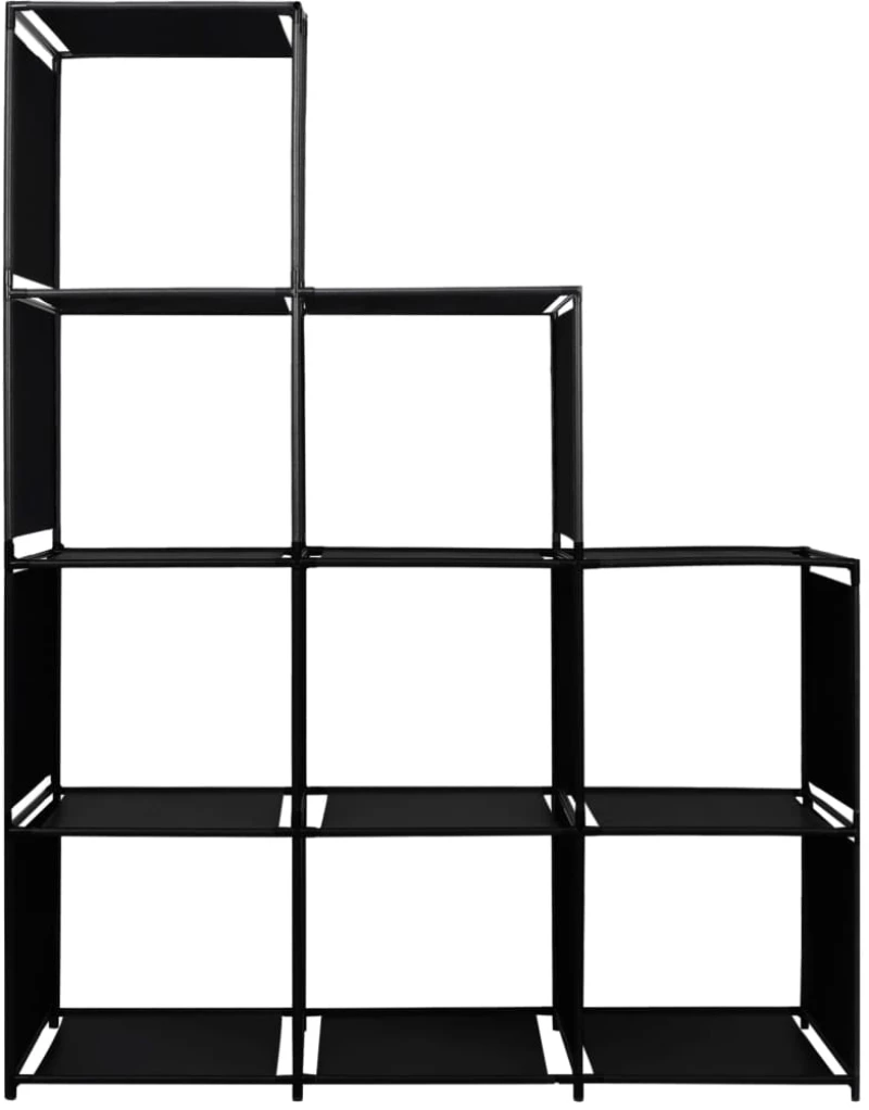 vidaXL Ραφιέρα Σκάλα Προβολής 130 x 45 x 170 εκ. Υφασμάτινη