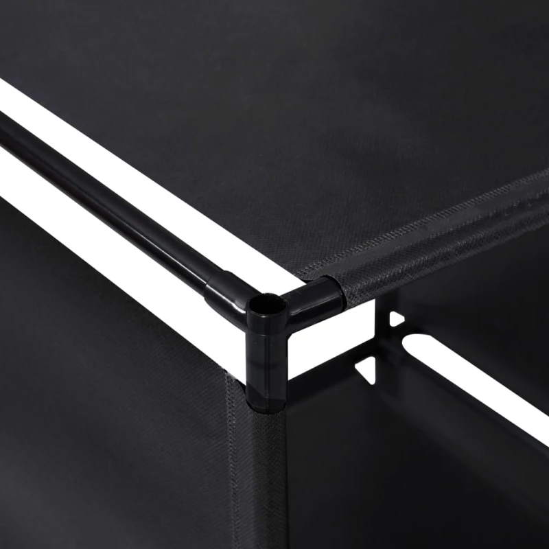 vidaXL Ραφιέρα Σκάλα Προβολής 130 x 45 x 170 εκ. Υφασμάτινη