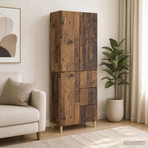 Σέτ Ντουλαπιών 2 pcs 66 x 34,5 x 90 εκ Επεξεργασμένο Ξύλο |3416581