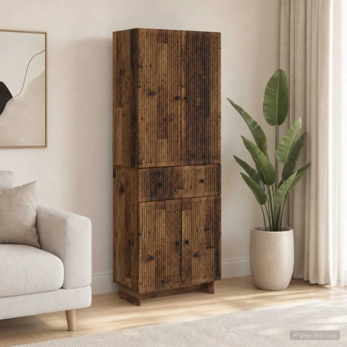 Σέτ Ντουλαπιών 2 pcs 66 x 34,5 x 90 εκ Επεξεργασμένο Ξύλο |3416410