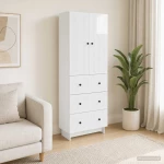 Σέτ Ντουλαπιών 2 pcs 66 x 34,5 x 90 εκ Επεξεργασμένο Ξύλο |3416380