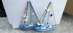 Διακοσμητικό Souvenir Καραβάκι - Σετ 2 τεμάχια - L2026-35AB - 125567
