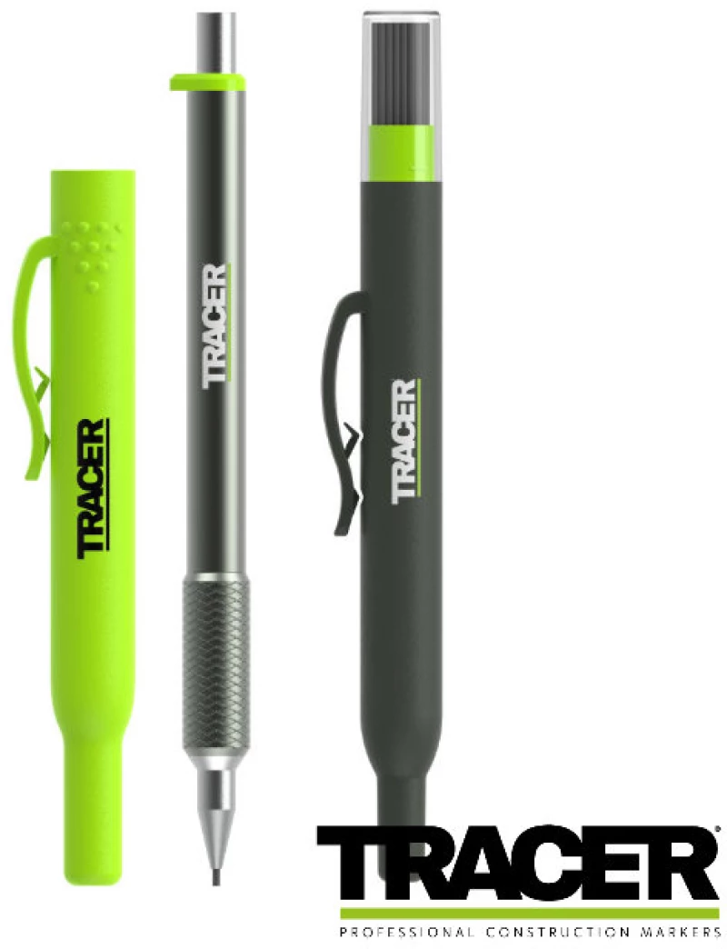 Tracer APPK1-PRO Μηχανικό μολύβι αλουμινίου με 24 μύτες και θήκη