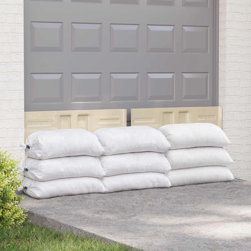 Υφασμάτινοι σακίδες 10 pcs Λευκό 30 x 45 εκ PP |42032350