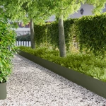 Περίγραμμα γκαζόν 20 pcs 103 x 30 εκατοστά Ατσάλι Λαδί |8008511