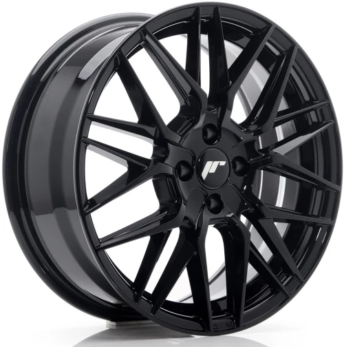 JR Wheels JR28 17x7 ET40 4x100 Glossy Black