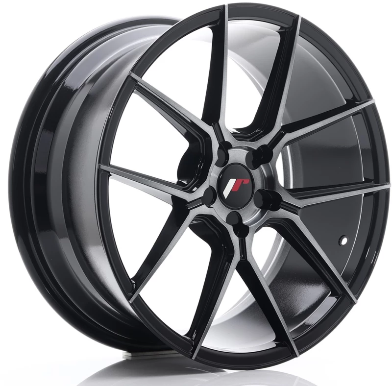 JR Wheels JR30 19x8,5 ET35-42 5H BLANK Black Brushed w/Tinted Face