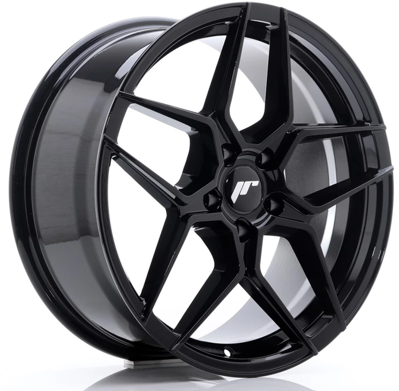 JR Wheels JR34 18x8 ET42 5x112 Glossy Black