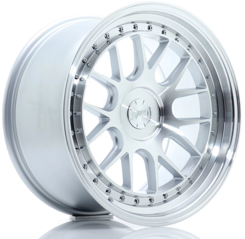 JR Wheels JR40 18x9,5 ET15-35 5H BLANK Silver Machined Face