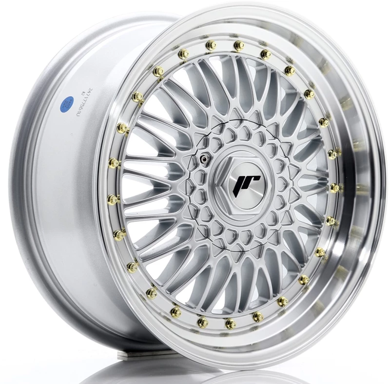 JR Wheels JR9 17x7,5 ET35 5x112/120 Silver w/Machined Lip