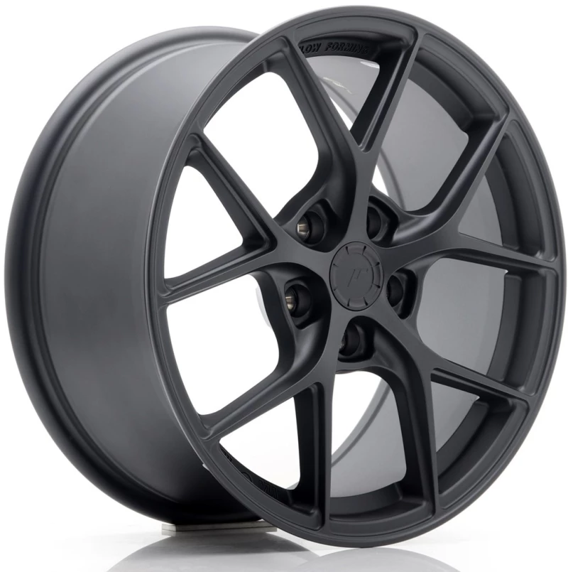 JR Wheels SL01 17x8 ET40 5x112 Matt Gun Metal