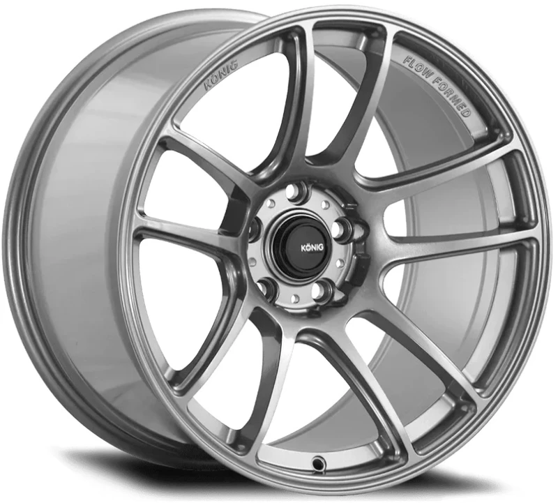 Konig Heliogram 15x8 4x100 ET36 Titanium Metallic