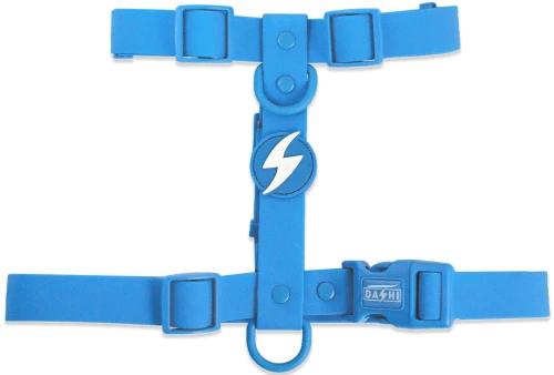 Σαμαράκι Σκύλου Dashi Colorflex Blue Back Harness Medium 2x42-69cm