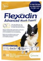 Flexadin Advance Muscle Support 30 Chews για Μυϊκή Ενδυνάμωση & Κινητικότητα