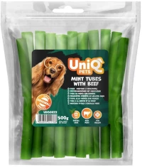 Λιχουδιές Σκύλου Uniq Pets Οδοντικά Sticks Μέντας με Μοσχάρι  500gr