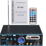 Ενισχυτής με λειτουργία Karaoke σε Μαύρο Χρώμα BT-266