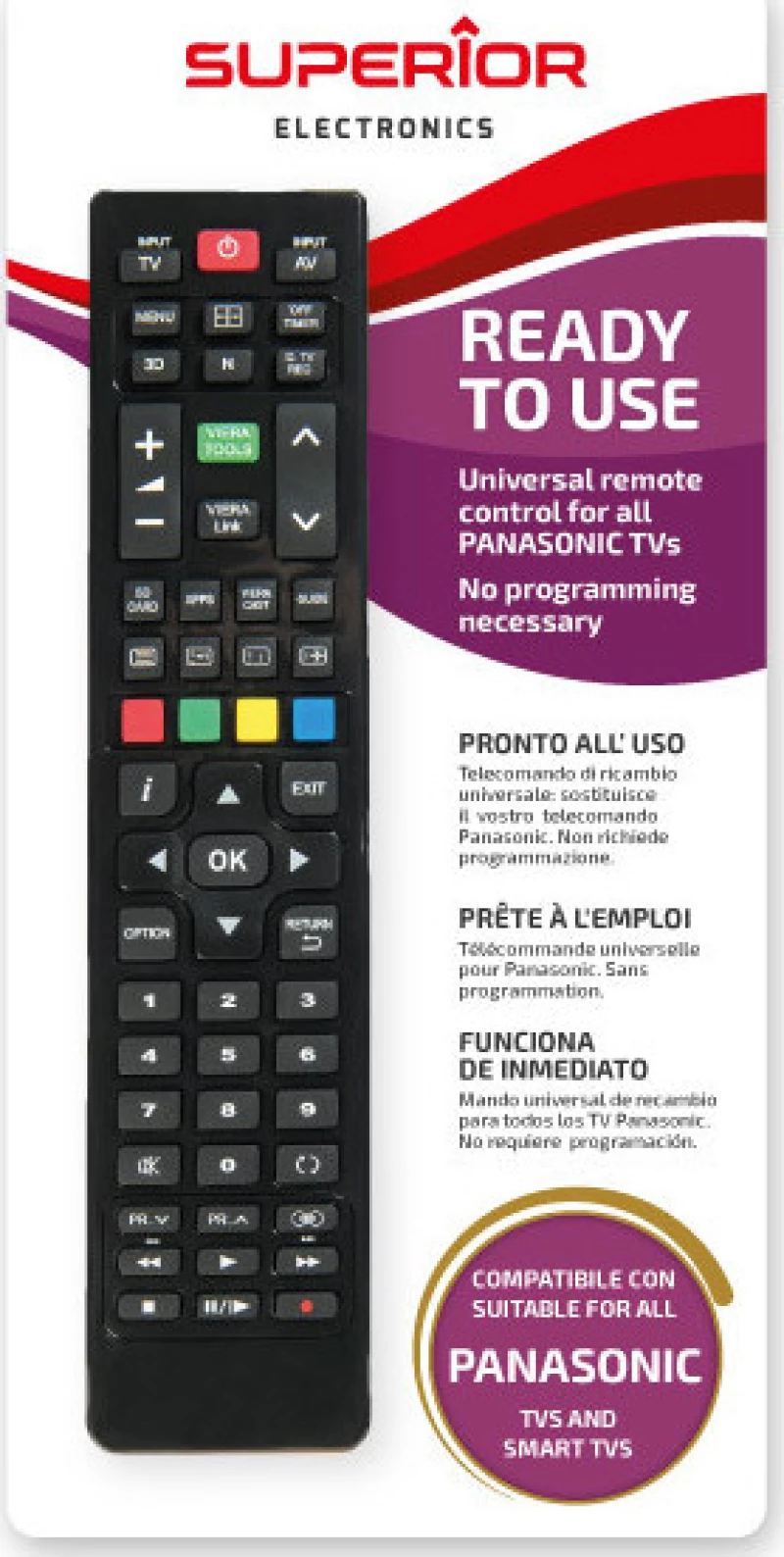 Superior Συμβατό Panasonic Universal