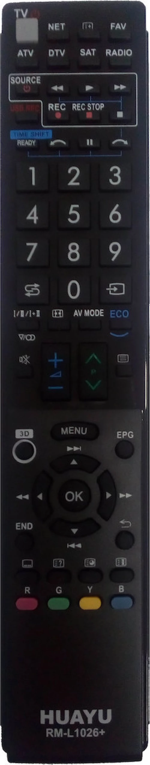 L1026+ Τηλεχειριστήριο DC-95 για Sharp