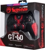 Marvo GT-60 Ασύρματο Gamepad για Android/ PC/iOS Κόκκινο