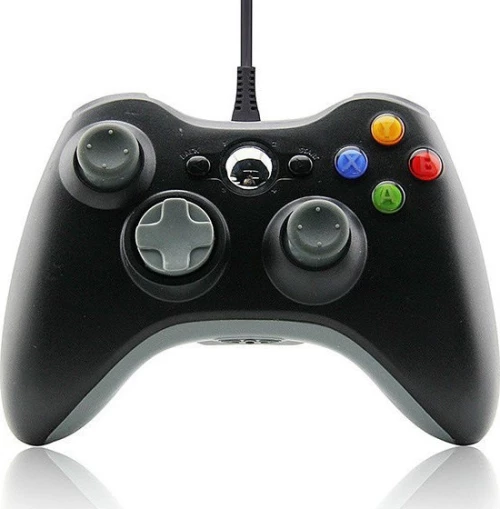 Wired Gamepad Xbox 360 Black