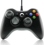 Wired Gamepad Xbox 360 Black