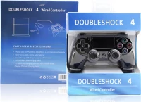 Doubleshock Wired Controller Black PS4