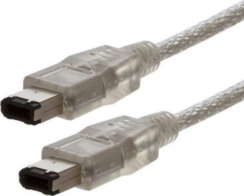 Q-Tech FireWire Cable 6-pin male - 6-pin male 1.8m (CABLE1394-6P6P)