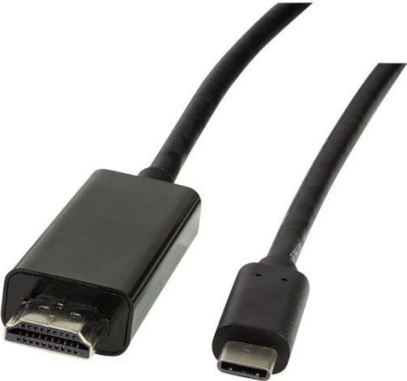 LogiLink Regular USB 2.0 Cable USB-C male - HDMI male Μαύρο 1.8m (UA0329)