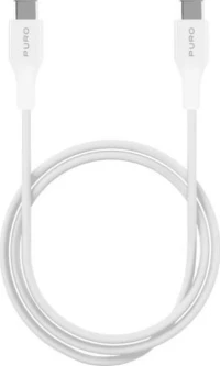 Puro Regular USB 2.0 Cable USB-C male - USB-A male Λευκό 1m (CUSBCUSBCWHI)