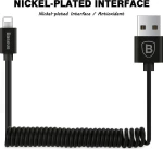 Baseus Elastic USB to Lightning Cable Μαύρο 1.6m (B01ET1JW5O)