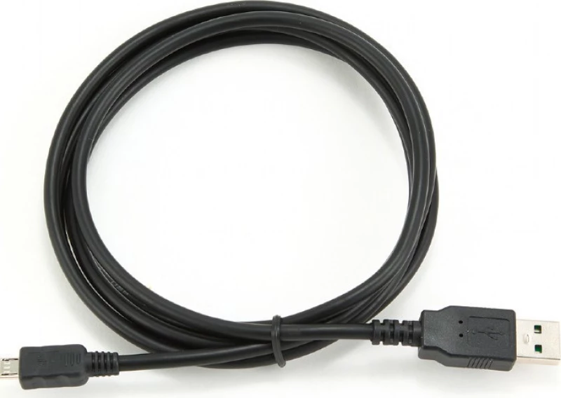 Gembird Regular USB 2.0 to micro USB Cable Μαύρο 1m (CC-MUSB2D-1M)