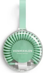 Vonmählen Spiral USB to Lightning / Type-C / micro USB Cable Πράσινο 0.5m (R011P0014)