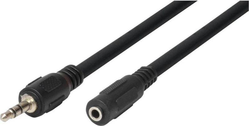 Heitech Audio Cable 3.5mm male - 3.5mm female 3m (09004020)