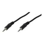 LogiLink Audio Stereo Cable 3.5mm male - 3.5mm male 5m (CA1052)