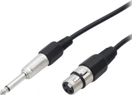 Blow Cable XLR female - 6.3mm male 10m (DM-4363)