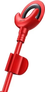 Baseus O-Type Braided USB to Lightning Cable Κόκκινο 0.8m (CALOX-09)
