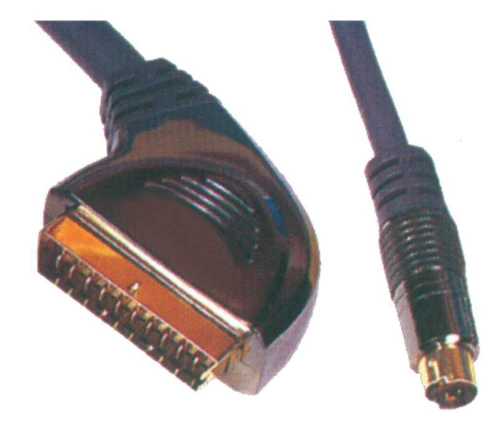 X-treme Cable Scart male - S-Video male 1.5m (CR-637/1.5M)