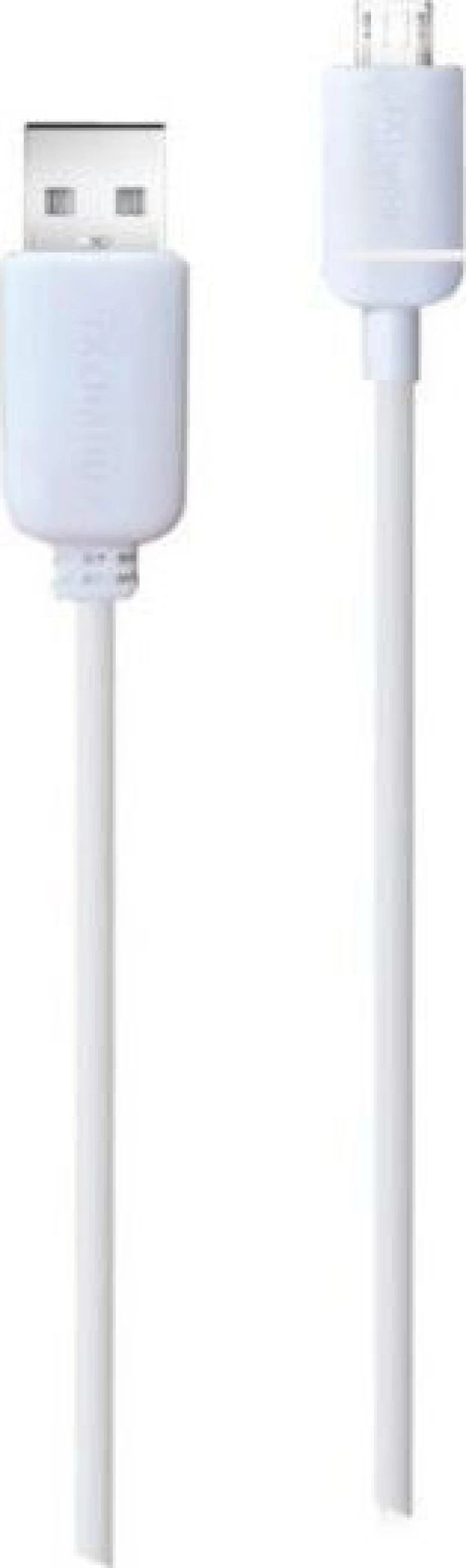 iXchange Regular USB 2.0 to micro USB Cable Λευκό 1m (MU13)