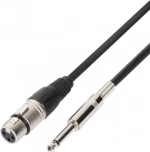Soundsation Cable XLR female - 6.3mm male 10m (BMCJX-10BK)