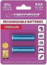 Esperanza AAA 1000mAh (2τμχ)