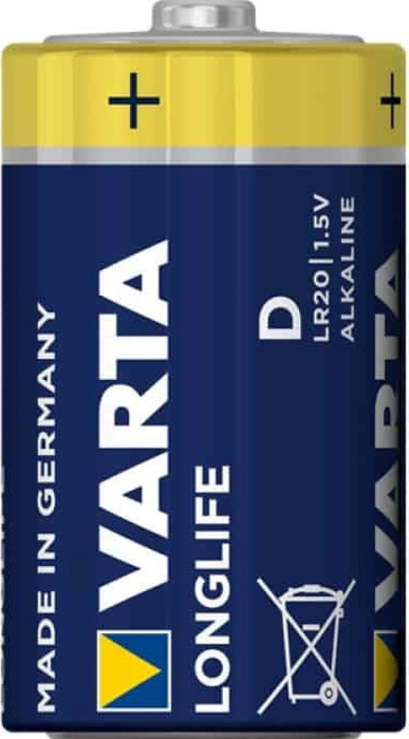Varta Longlife D (2τμχ)