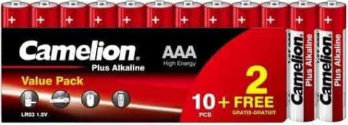 Camelion Plus Alkaline AAA (12τμχ)