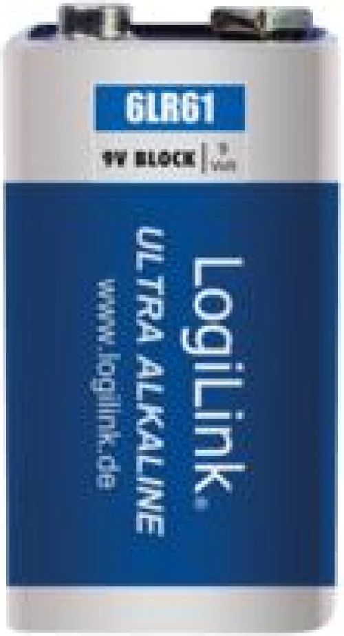 LogiLink Ultra Alkaline 6LR61 9V (1τμχ)