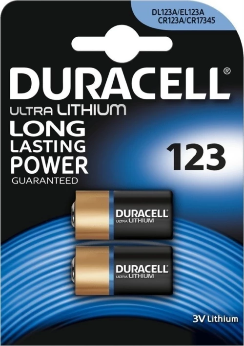 Duracell Ultra Lithium CR123A (2τμχ)