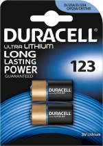 Duracell Ultra Lithium CR123A (2τμχ)