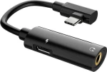 Hoco USB-C male - 3.5mm / USB-C female (LS19)