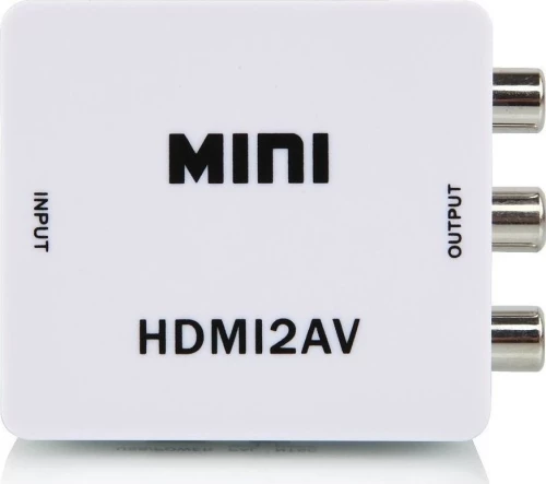 HDMI Female in - 3xRCA Female out (HDMI2AV)